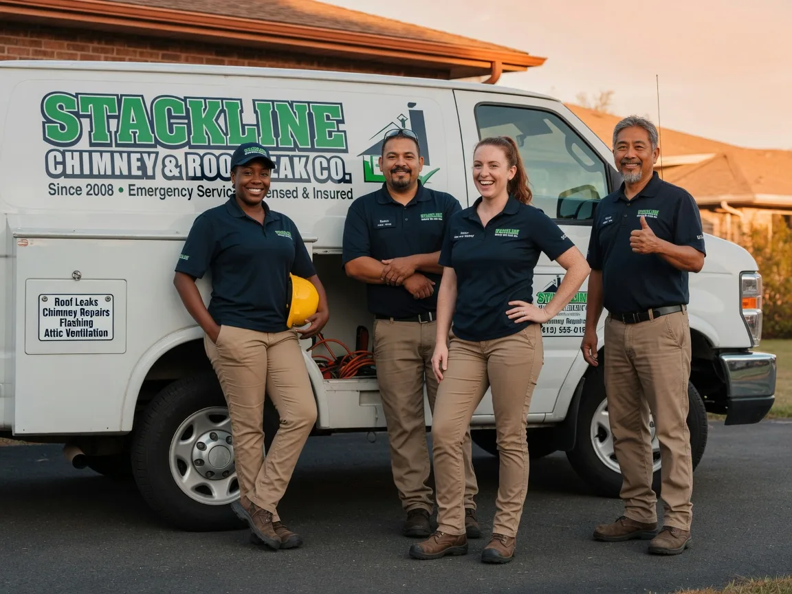 Chimney flashing repair company in Bud, WV